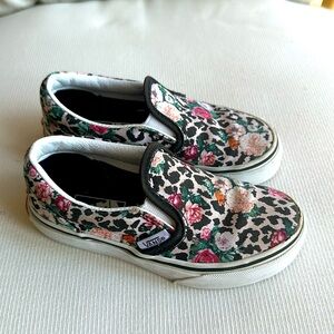 Girls Vans slip ons size 11